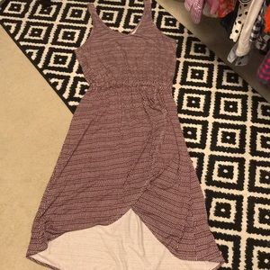 Gap Purple Print Dress Small